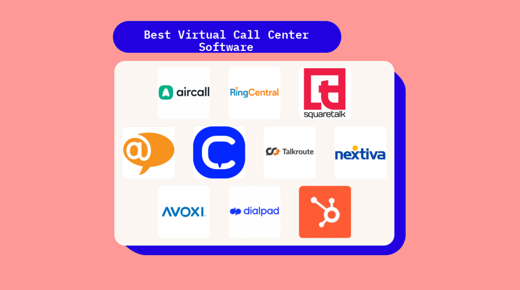 Best Best Virtual Call Center Software logos 63984
